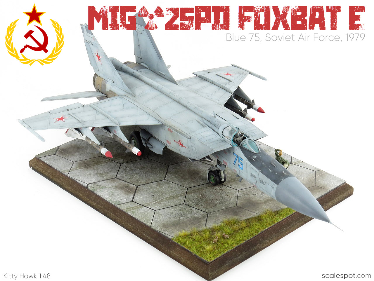Kitty Hawk 1:48 MiG-25PD Foxbat E (80119) Gallery | scalespot.com