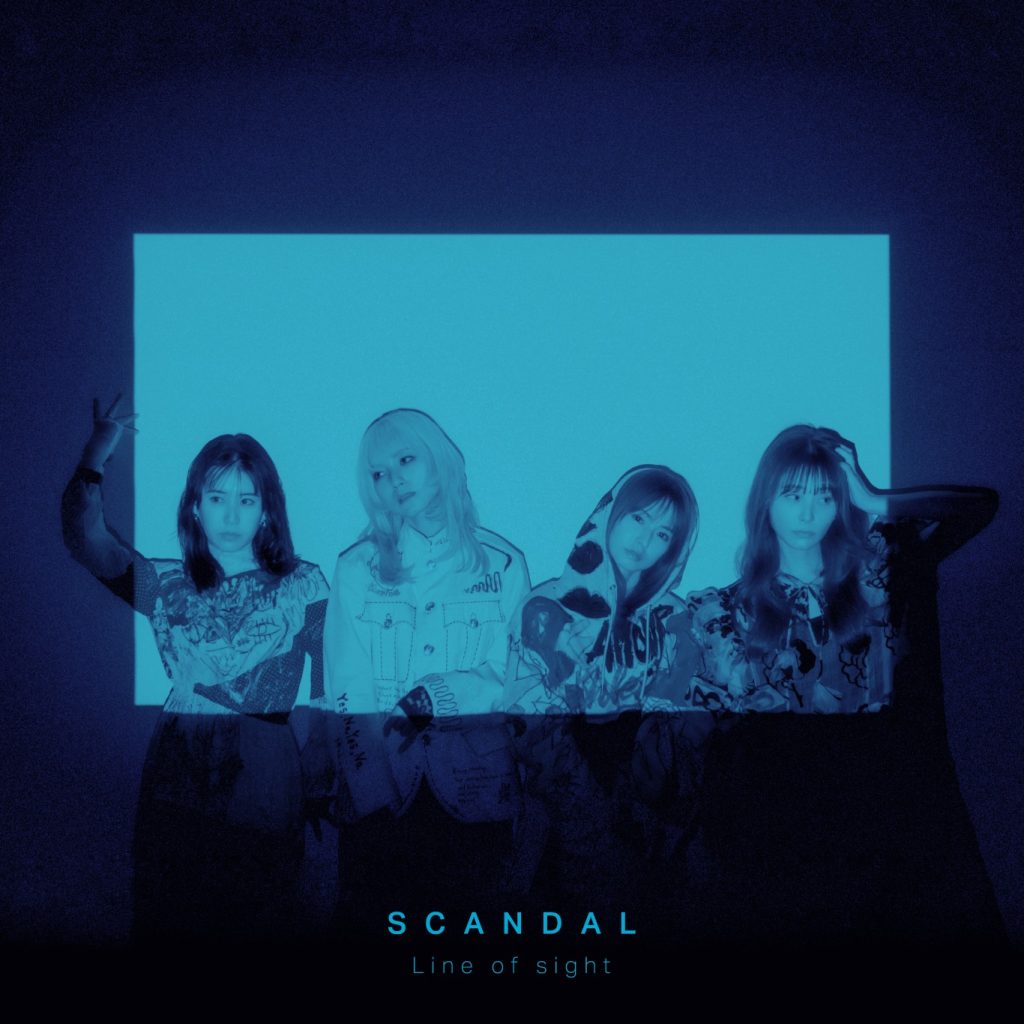 SCANDAL RINA 直筆サイン入り CD Line of sight SCANDAL RINA Line of