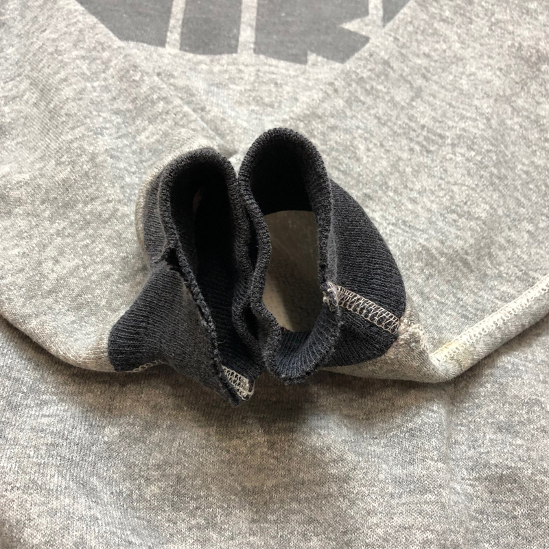 Used】 USA製 NIKEナイキ ゴツナイキ 染み込みプリント ツートン