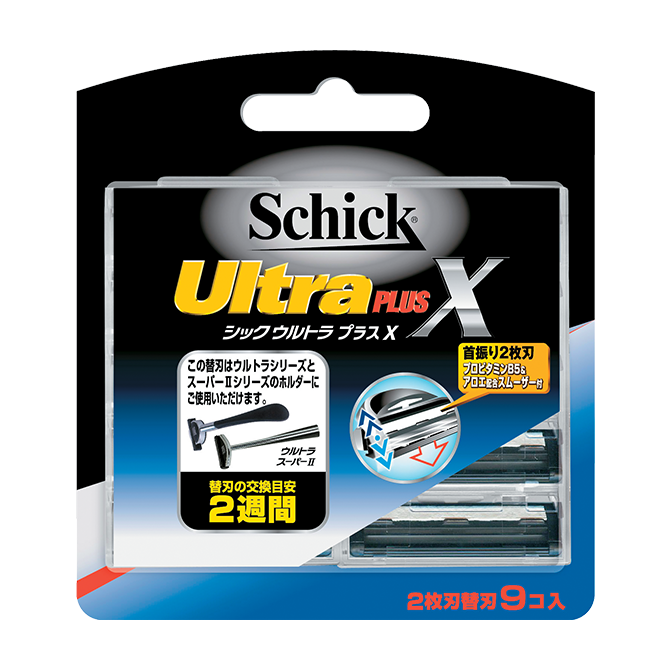 シック｜ウルトラプラスX 替刃 （9コ入）