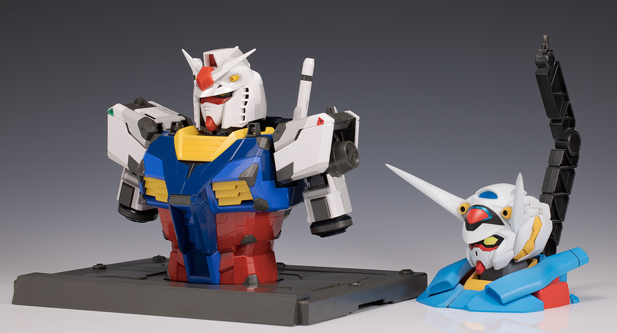 1/48 RX-78F00 ガンダム[BUST MODEL] レビュー