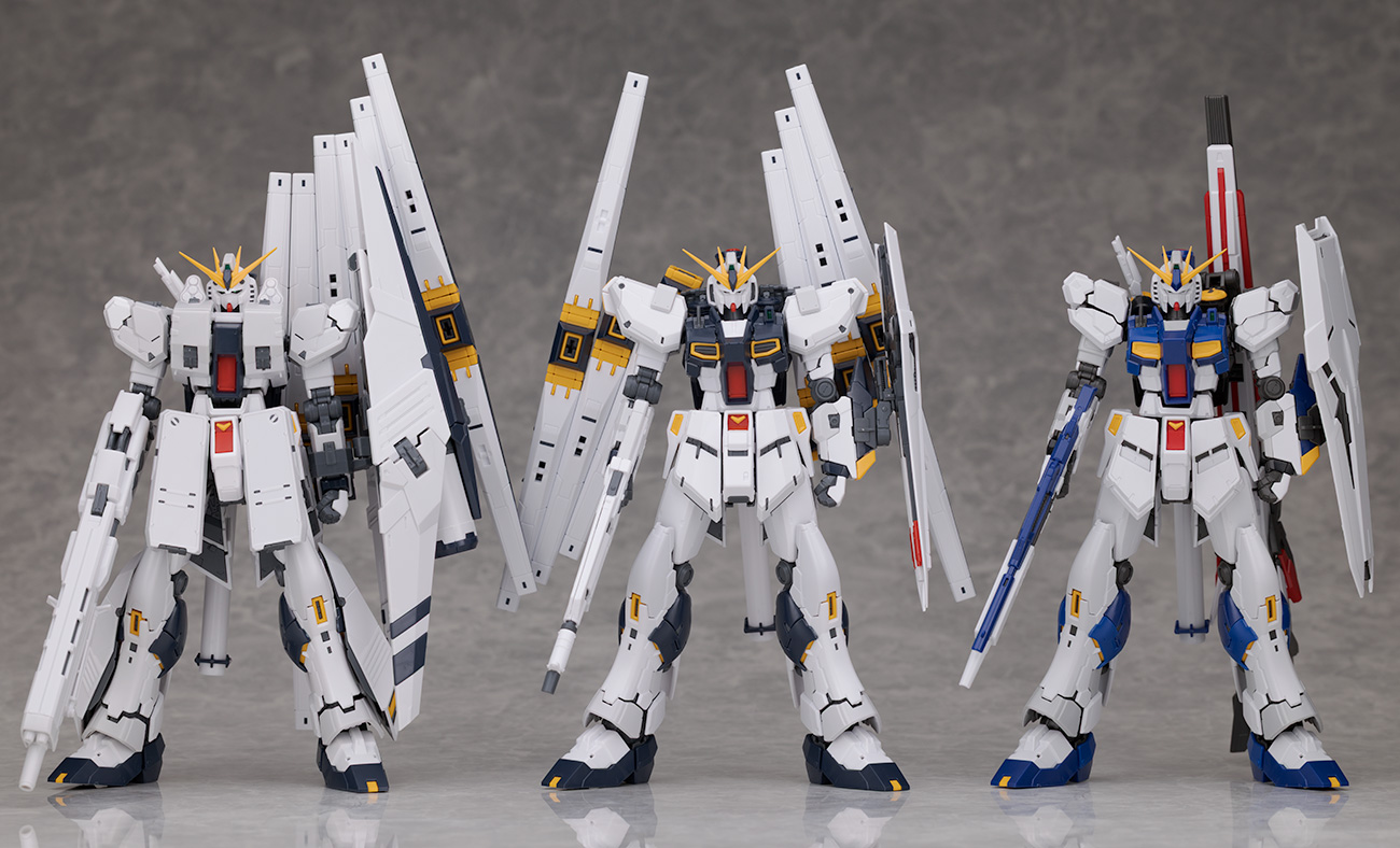 RG νガンダム（ダブル・フィン・ファンネル装備型） レビュー