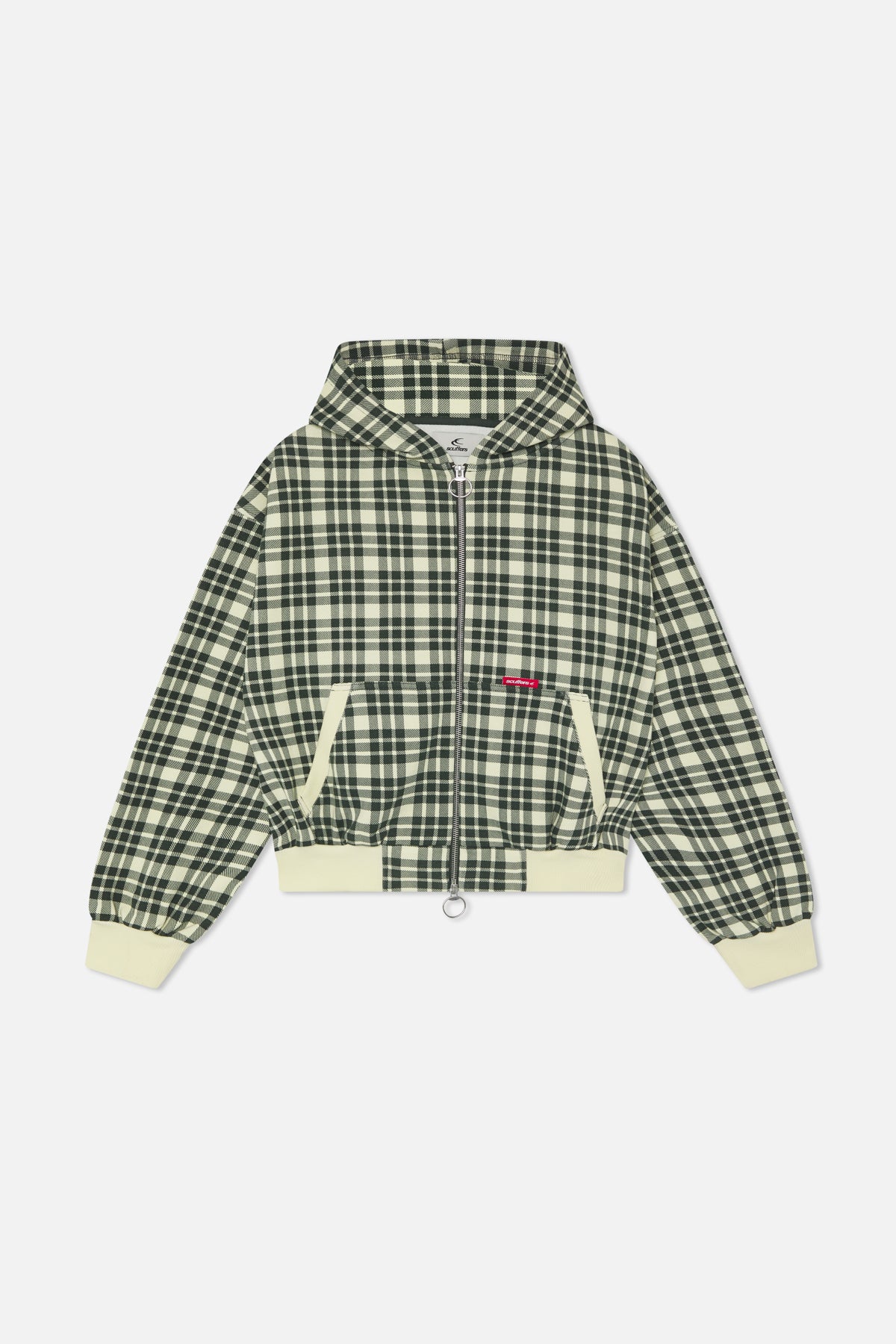 Scff Green Checks Zipper – Scuffers