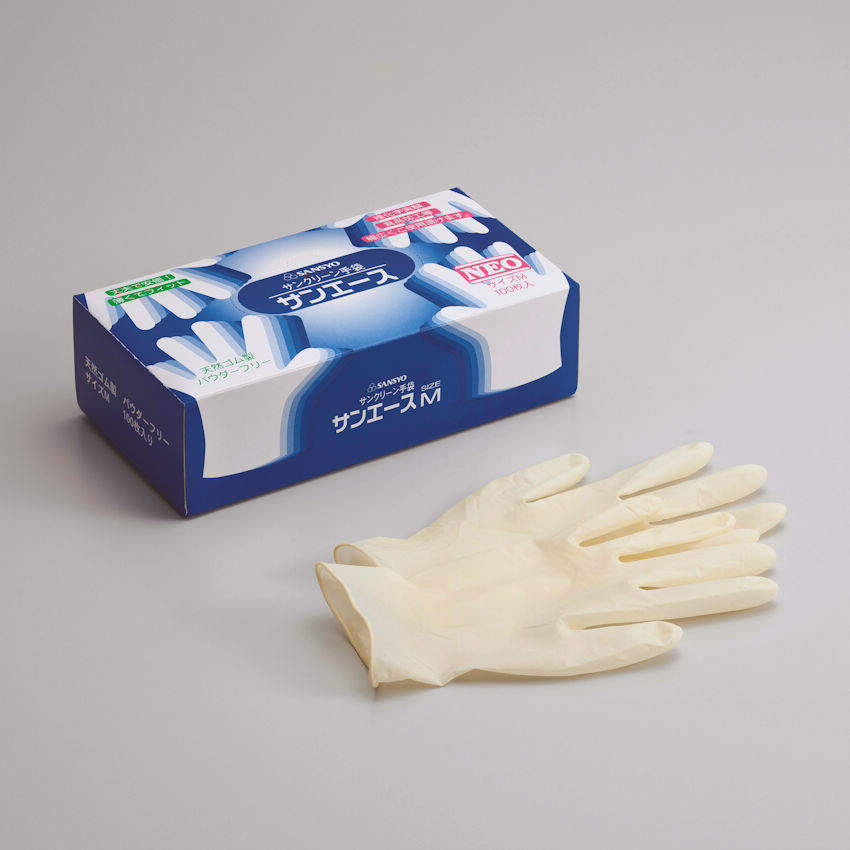 サンエースNEO ラテックス パウダーフリー S 100枚入｜総合的