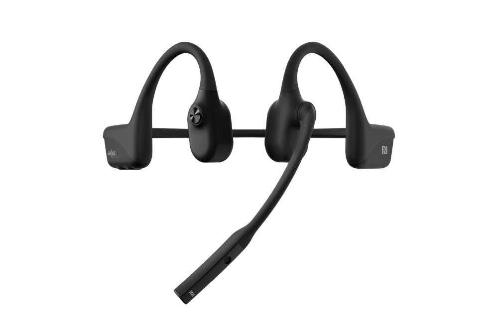 Shokz 骨伝導ヘッドセット OPENCOMM（AFT-EP-000028