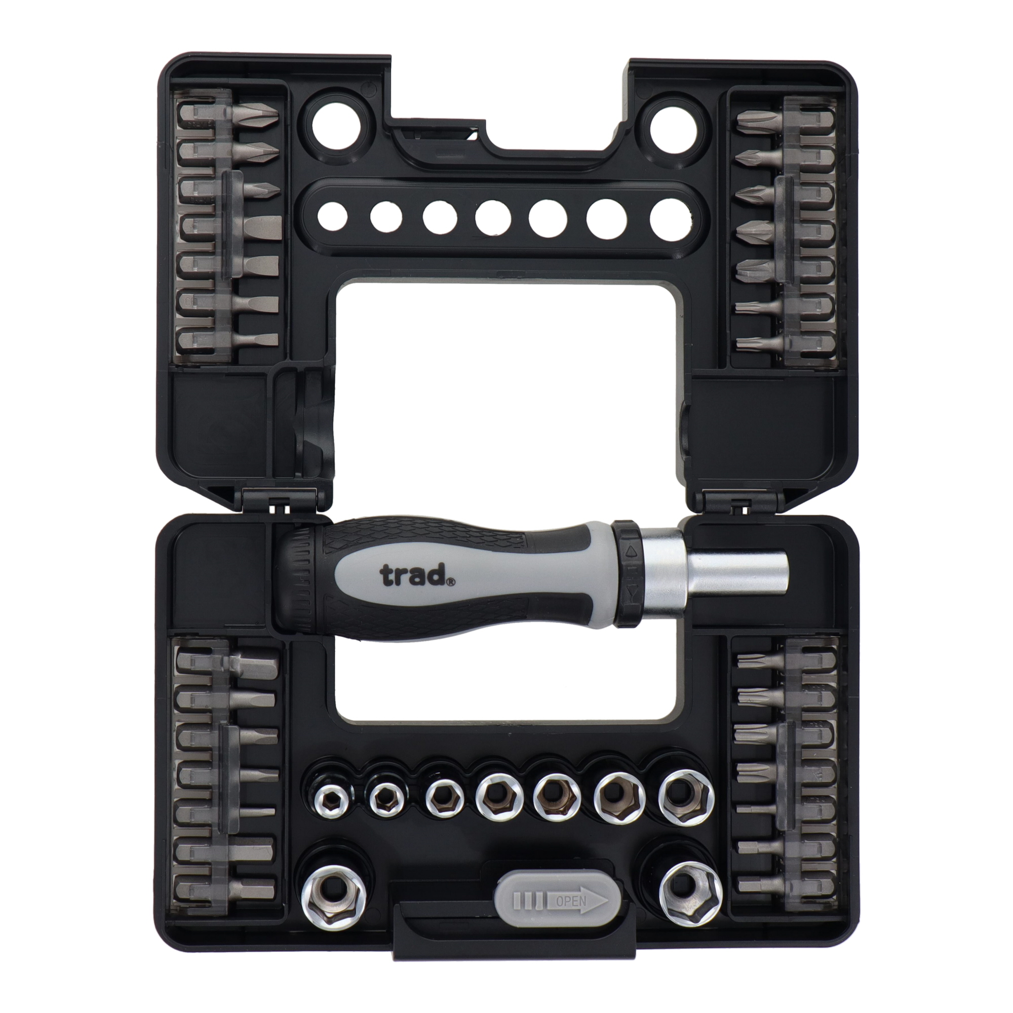 TS-38 ドライバー ドライバーセット 38PCS.ラチェットビット&ソケット