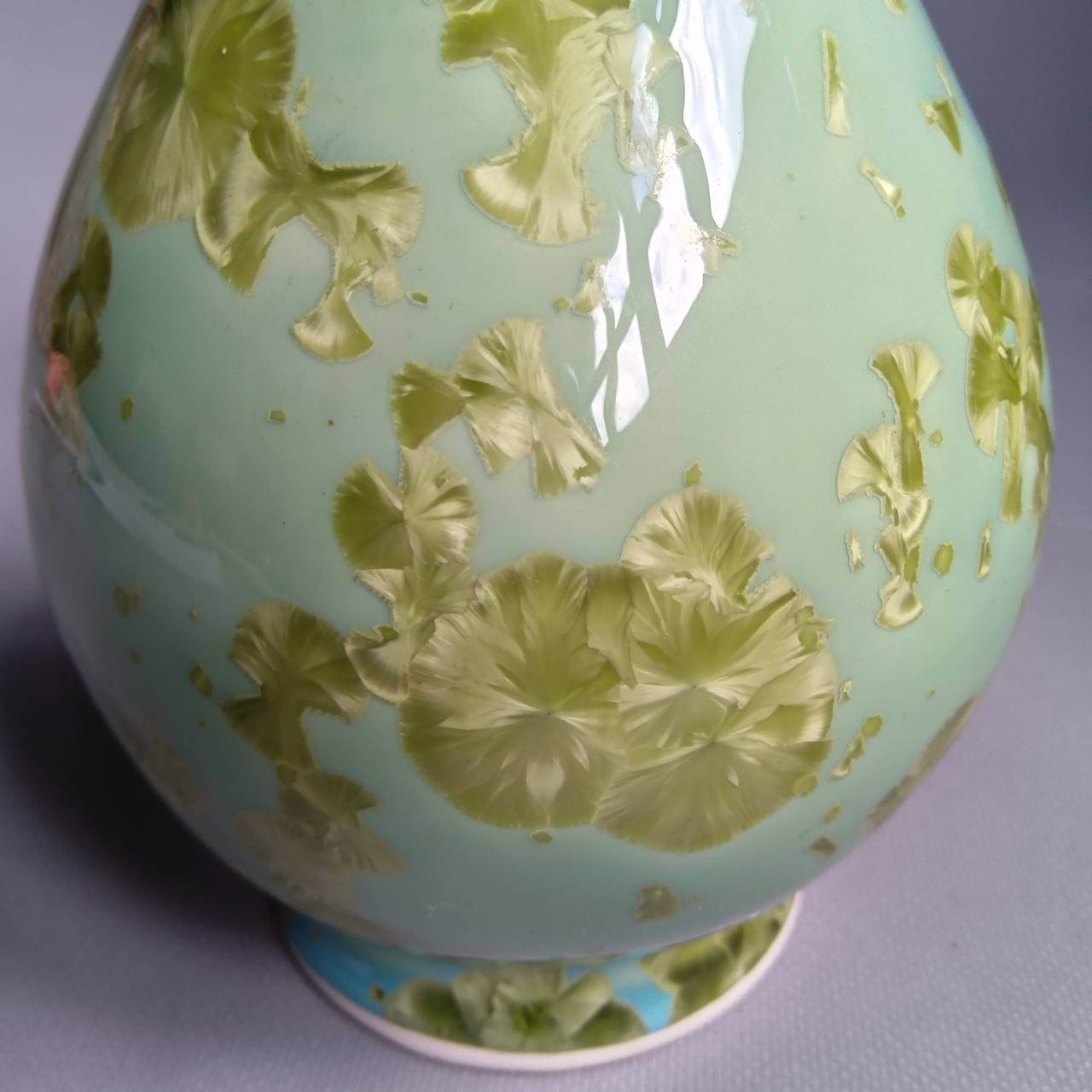 花瓶 中国緑釉壺 | 骨董品販売 さのむね工芸