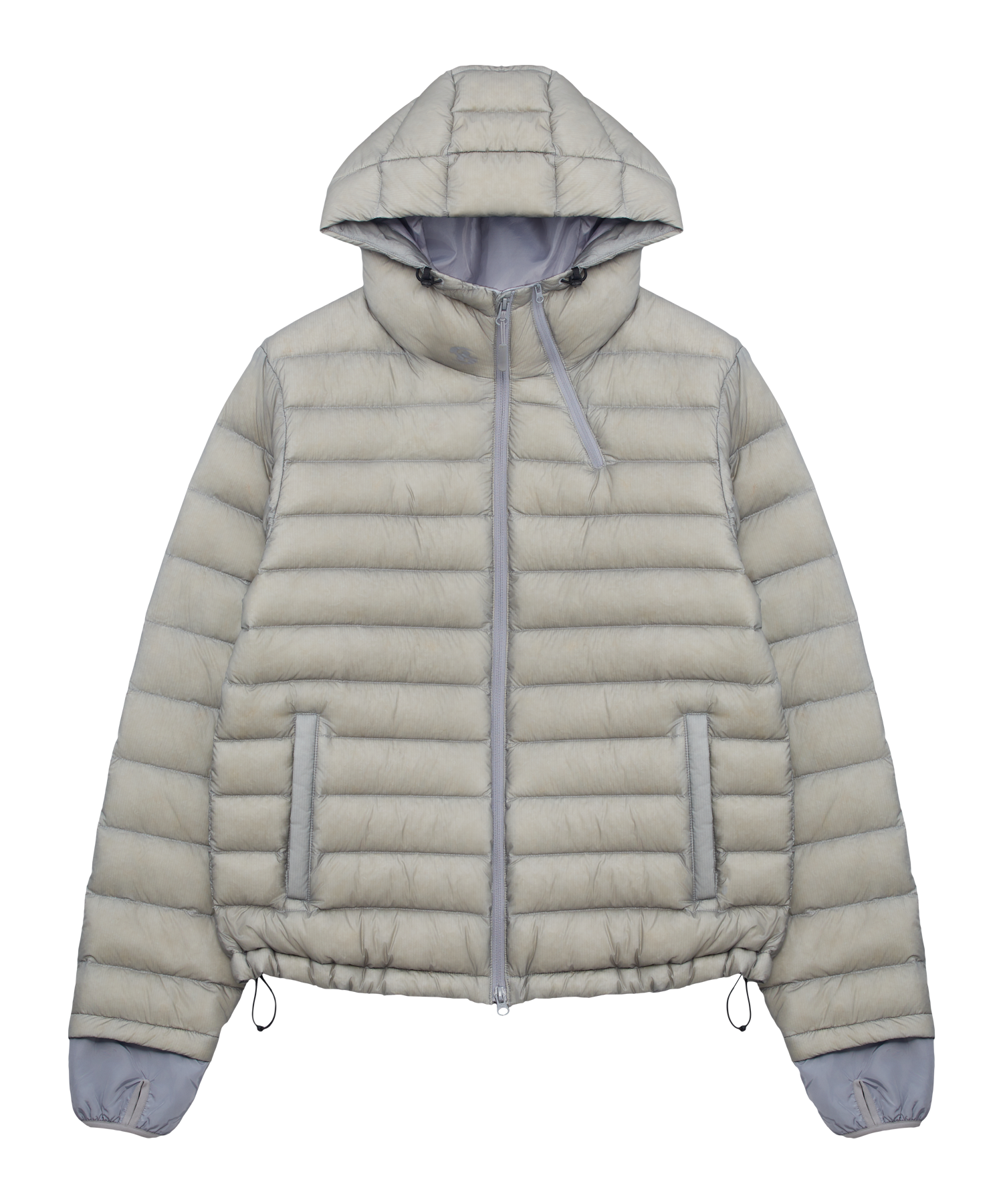SUFFIX PUFFER JACKET [GREY]_24FW | SAN SAN GEAR