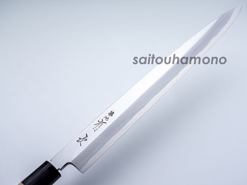 包丁特製有次刃渡り23センチ使い込んでいます 和包丁(柳刃) 一覧