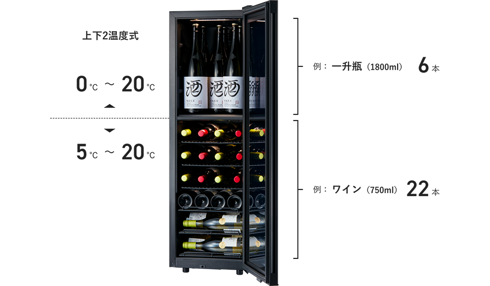 SB38 | ZERO CLASS | 製品一覧 | ワインセラーのさくら製作所