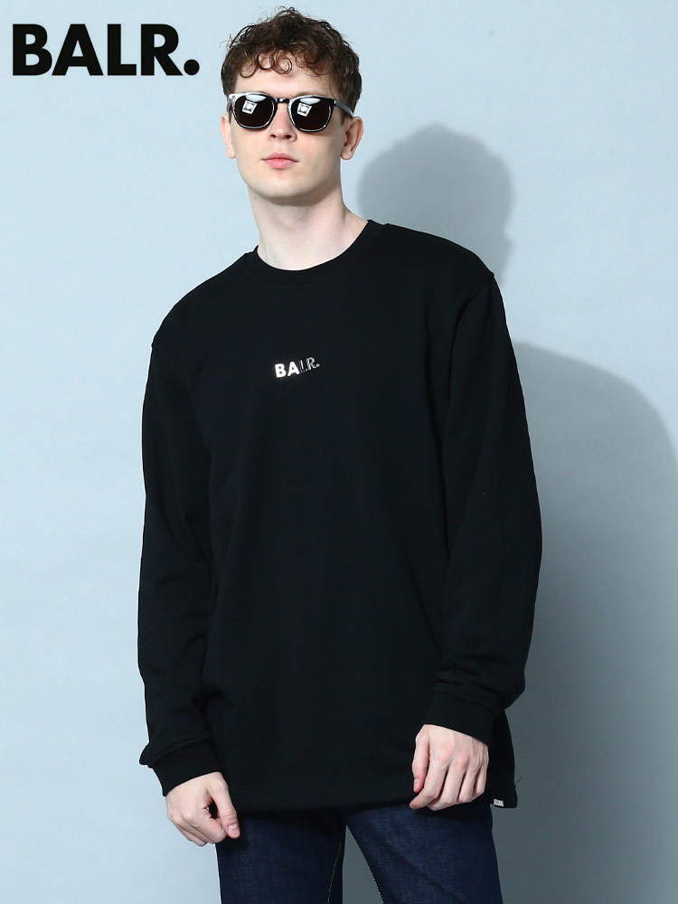 BALR. (ボーラー) メタルロゴ クルーネック トレーナー STRAIGHT BRAND