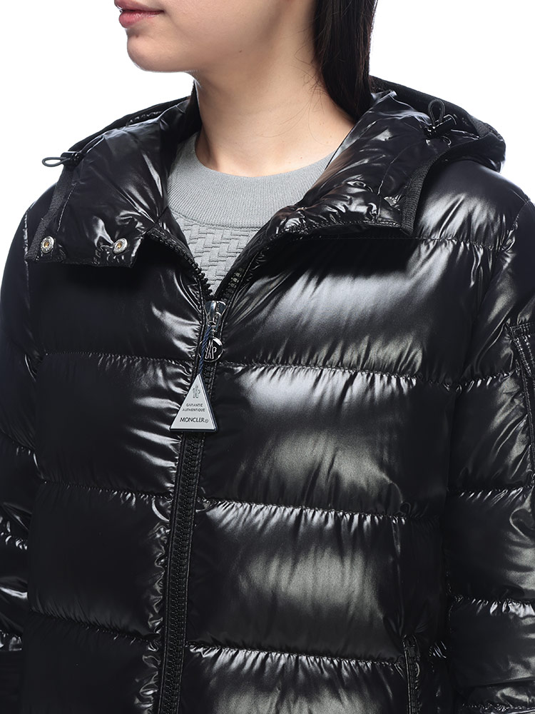 MONCLER (モンクレール) フード ダブルジップ ダウンコート クーセル