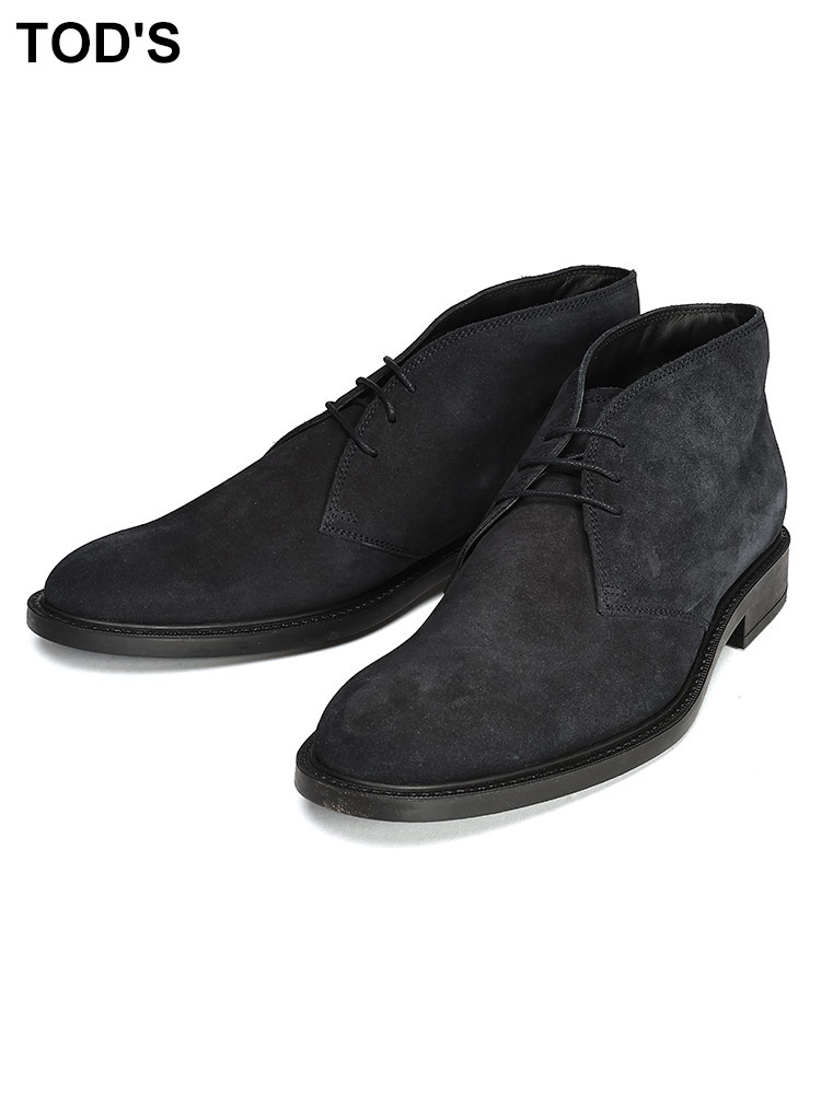 TOD'S (トッズ ) レザー チャッカブーツ TDXXM45A00D80RE メンズ 5(IT