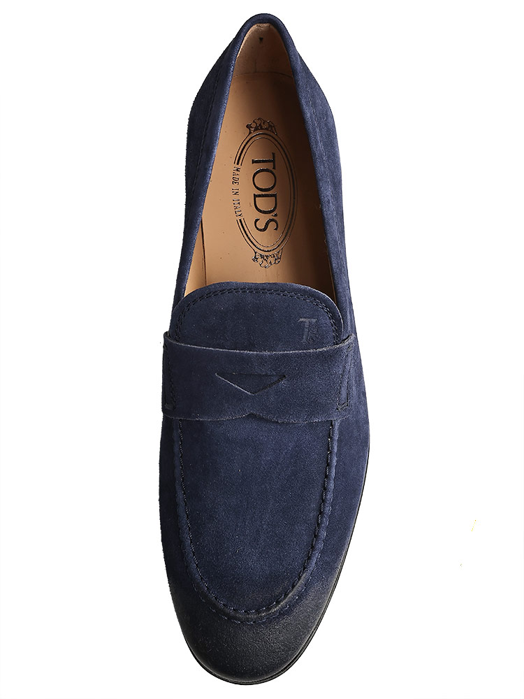 TOD'S (トッズ ) スウェード ローファー TDXXM06B0Y29ZLV メンズ 6(IT