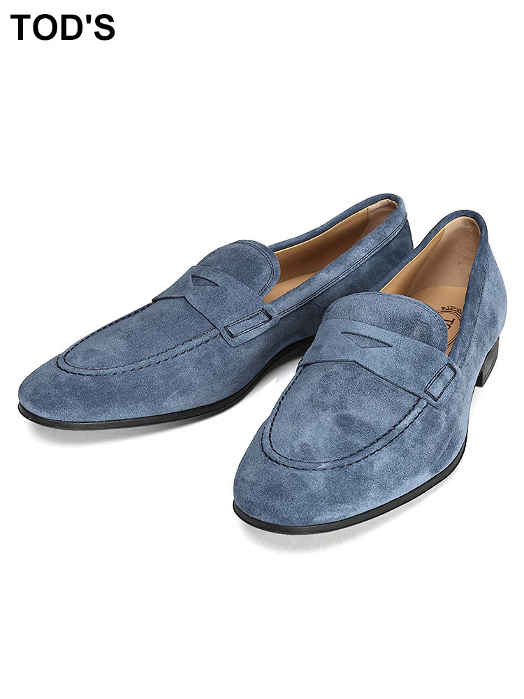 TOD'S (トッズ) スエード ゴンミーニ ドライビングシューズ TDXXMGW054