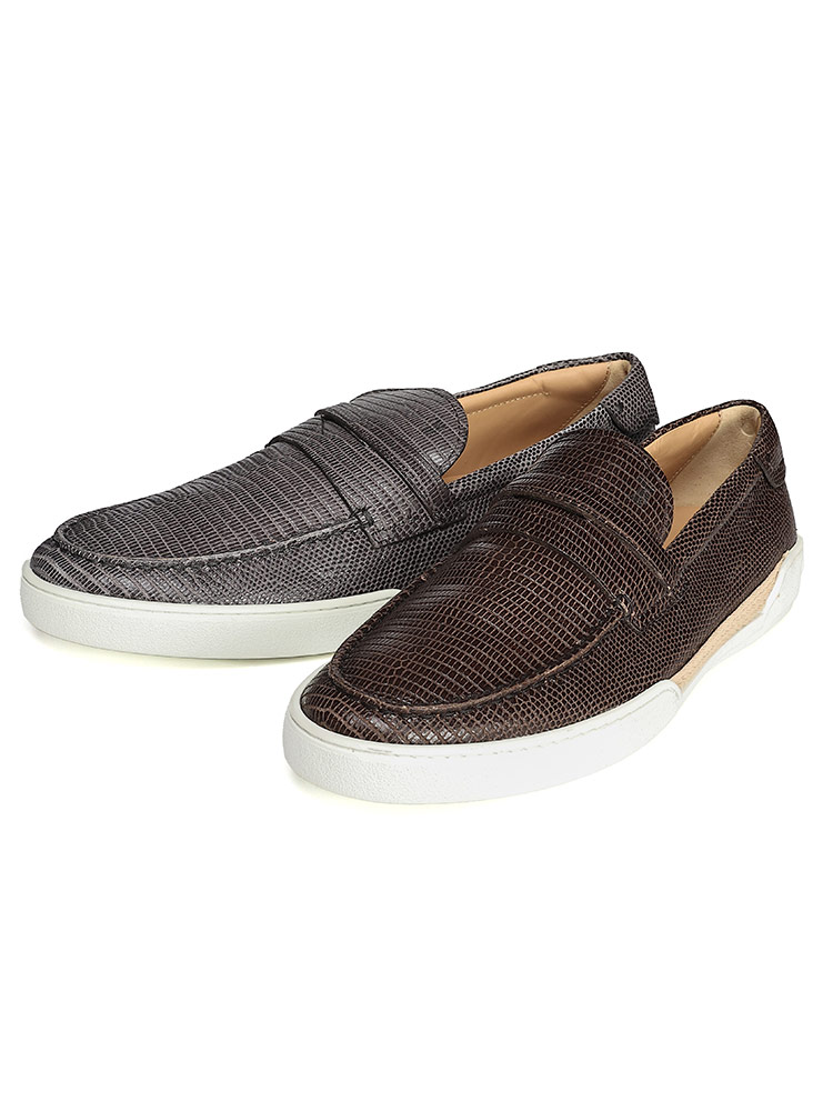 TOD'S (トッズ ) レザー スリッポン TDXXM48B0BC3ZTJ メンズ 6(IT) 7