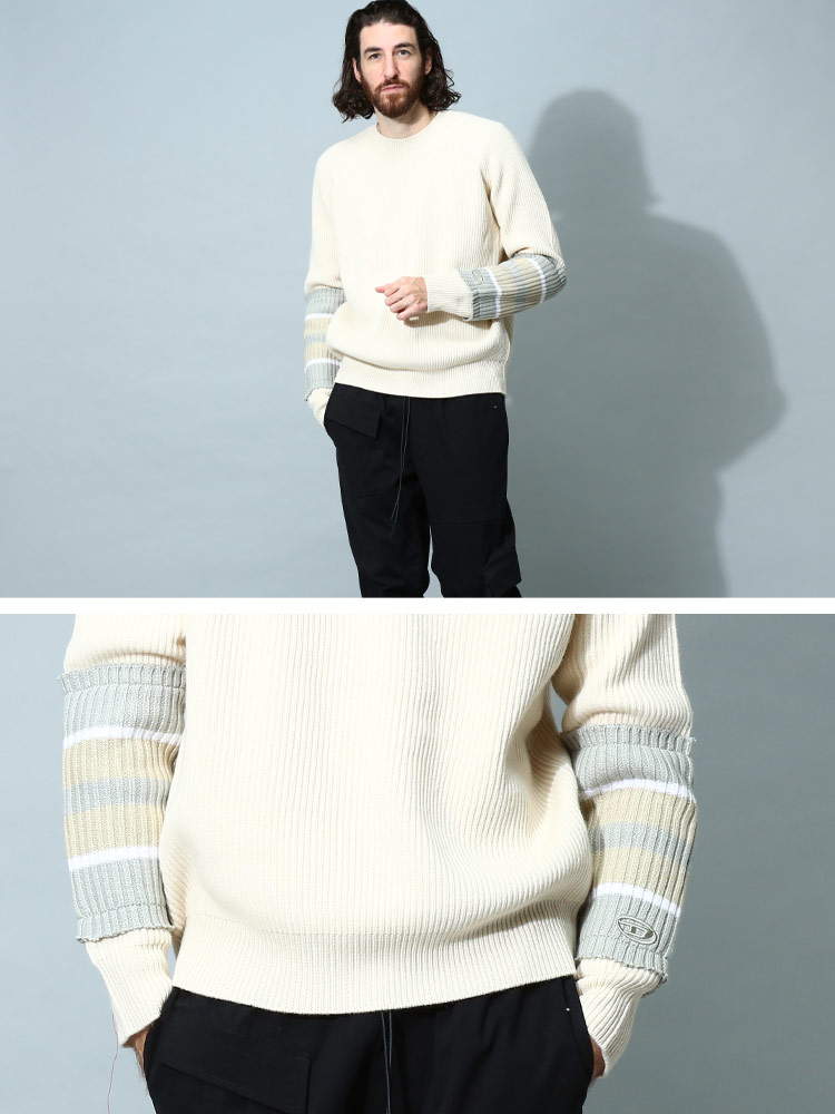 ディーゼル メンズ ニット DIESEL ブランド セーター トップス K-Liff