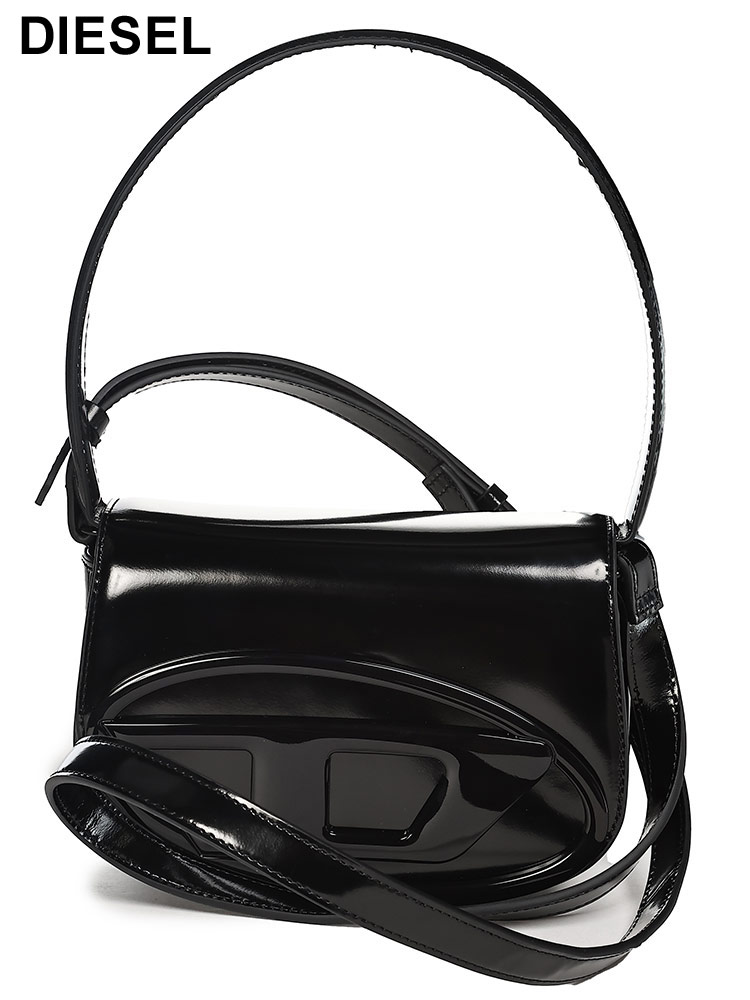 DIESEL (ディーゼル) レザー クロス ボディバッグ 1DR DSLX08396PS202