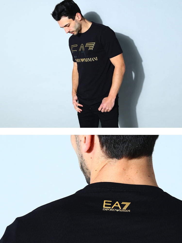 EMPORIO ARMANI EA7 (エンポリオ アルマーニ) フロントロゴ クルー