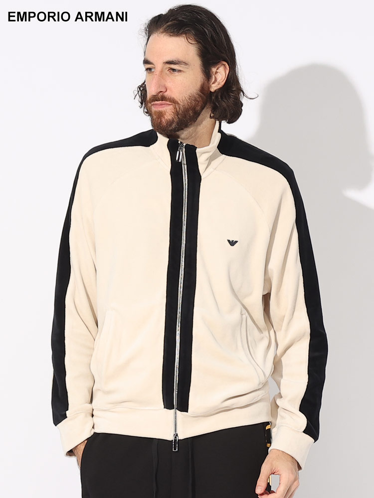 EMPORIO ARMANI (エンポリオアルマーニ) サイドライン ベロア