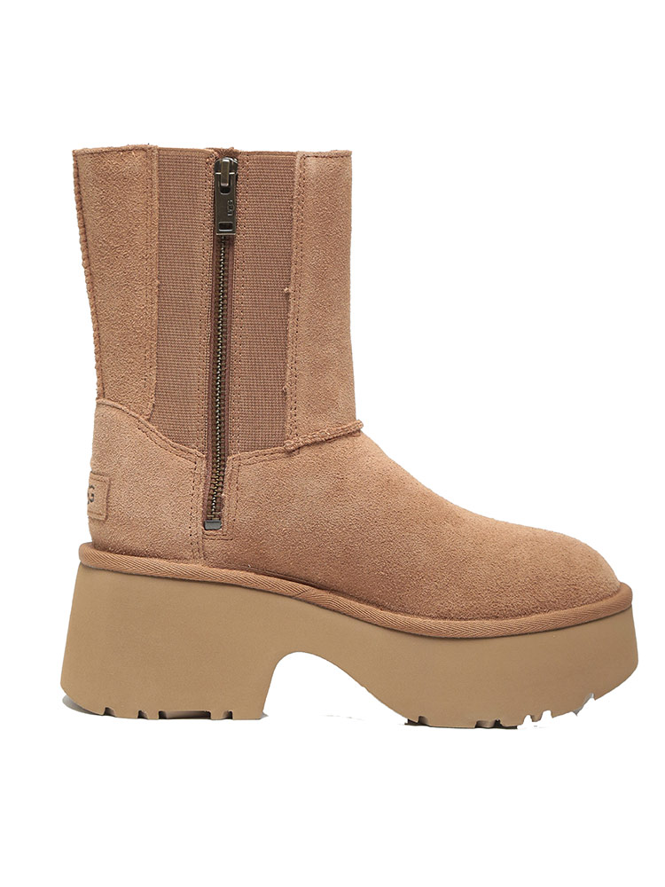 UGG (アグ) スエードアッパー サイドジップ ショートブーツ Classic