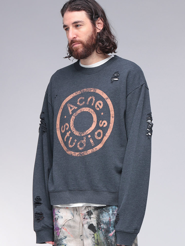 Acne Studios (アクネストゥディオズ) ダメージ加工 プリント