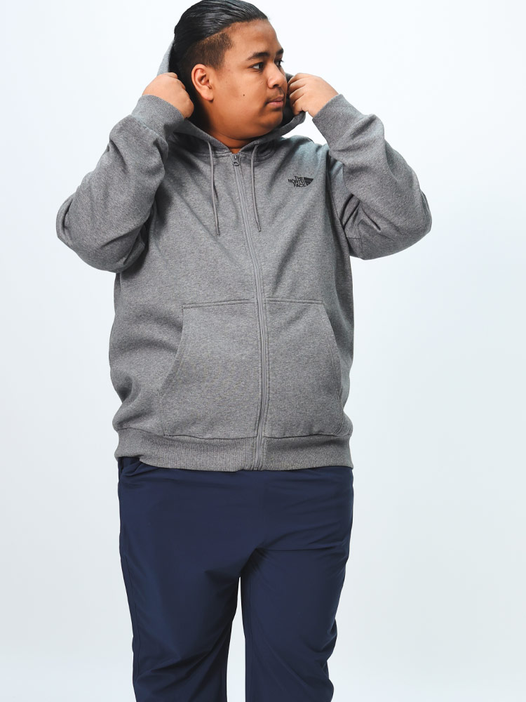 フルジップ パーカー 裏起毛 SIMPLE DOME FULL ZIP HOODIE トップス