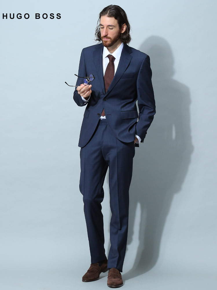 ヒューゴボス メンズ スーツ HUGO BOSS ブランド ビジネススーツ