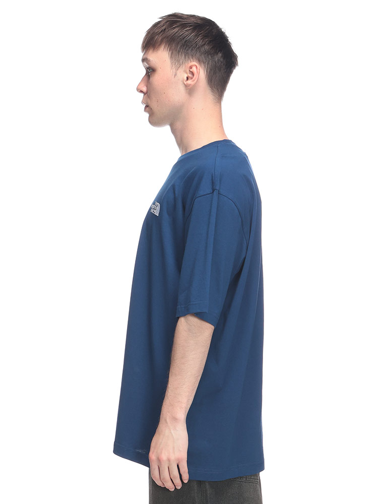 THE NORTH FACE (ザ ノースフェイス) ロゴ刺繍 クルーネック 半袖 T