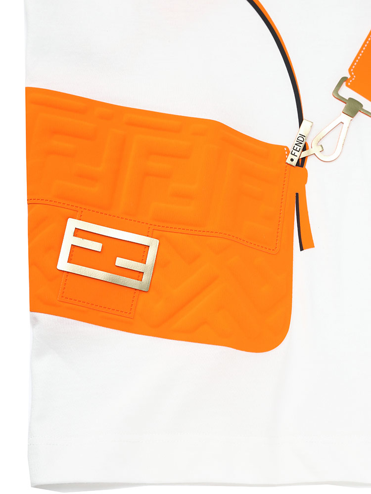 フェンディ キッズ Tシャツ 半袖 FENDI ブランド 子供服 トップス