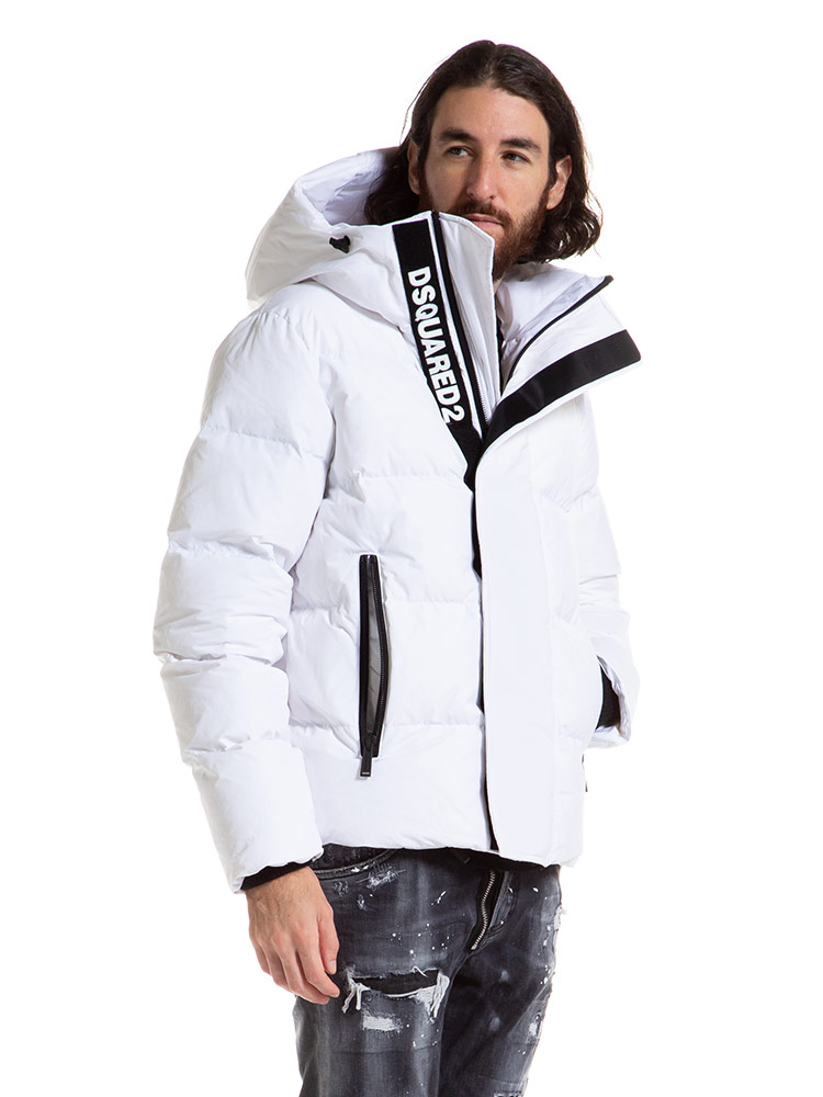 DSQUARED2 ディースクエアード フード フルジップ ダウンジャケット