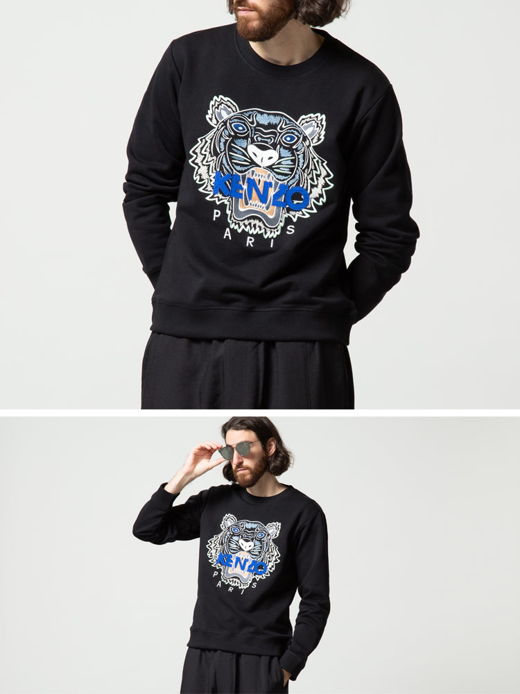 KENZO (ケンゾー) タイガー刺繍 クルーネック スウェット
