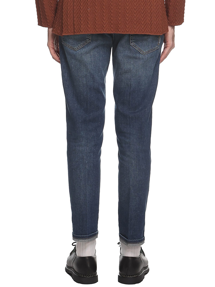 PT TORINO (ピーティートリノ) ジップフライ ロールアップ ジーンズ