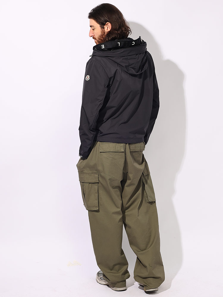 MONCLER (モンクレール) 撥水 軽量 ダブルフード フルジップ ナイロン