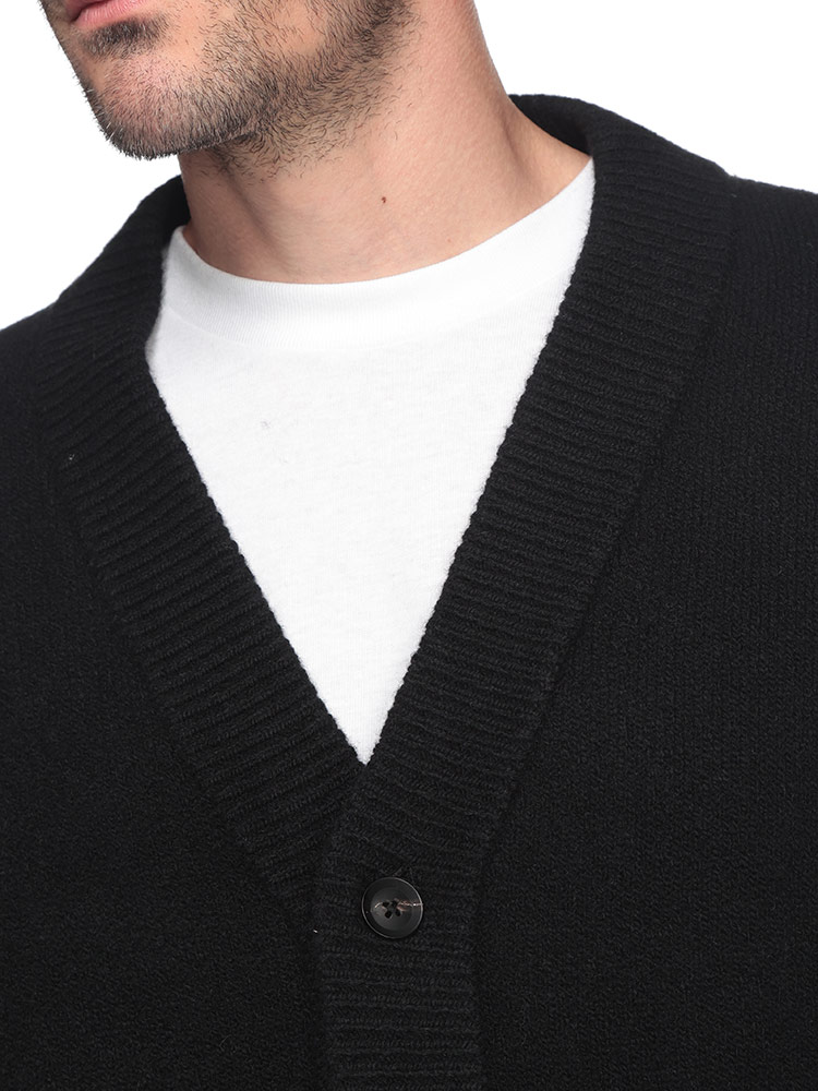 Y-3 (ワイスリー) グラフィックプリント ジッパーポケット付き ニット