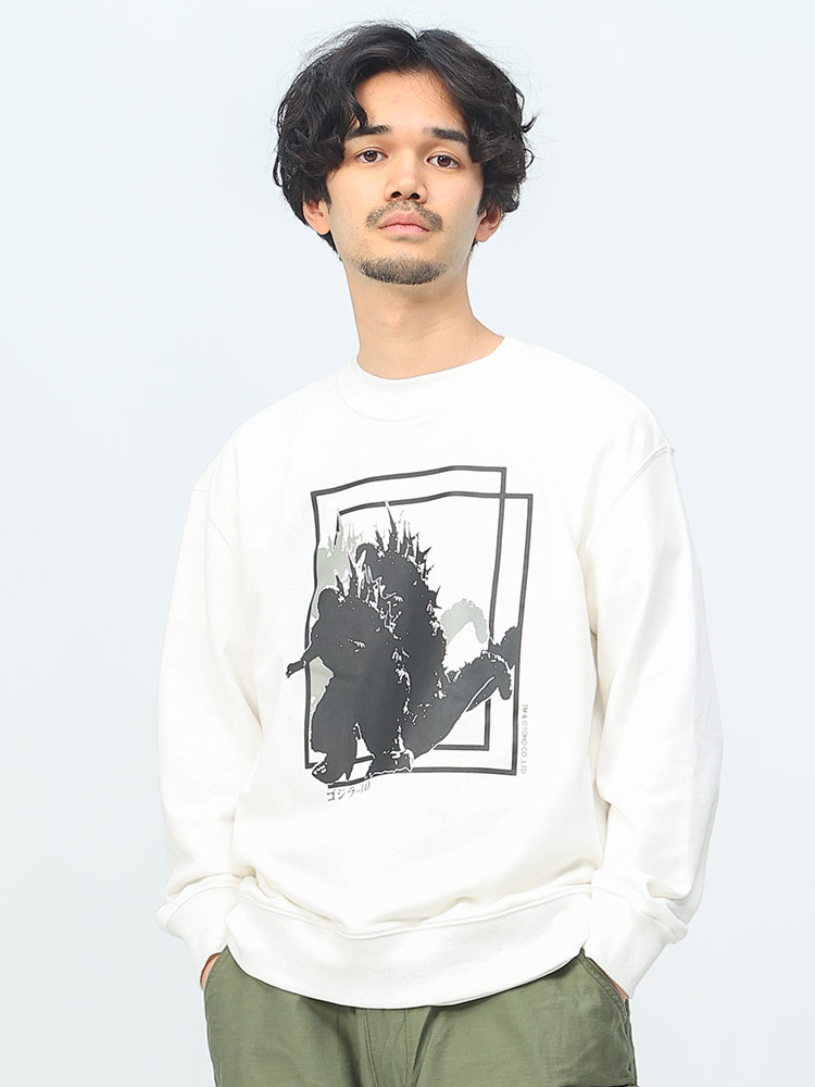 ゴジラ-1.0』コラボレーショングラフィックトレーナー M L LL トップス