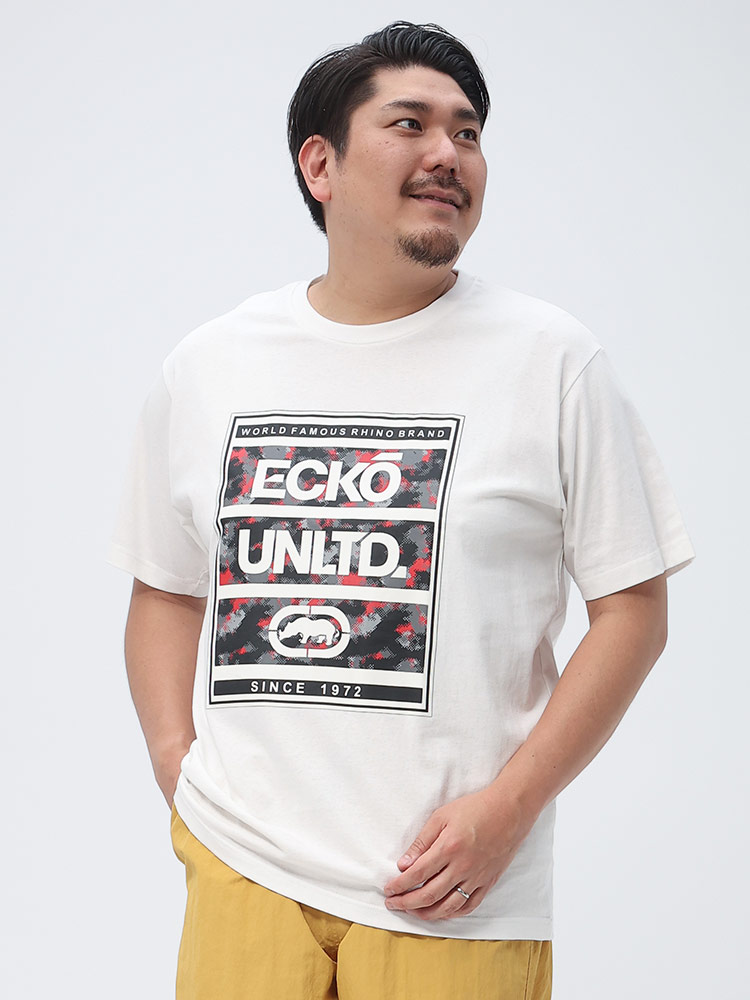 大きいサイズ メンズ ECKO UNLTD (エコーアンリミテッド) BOXロゴ