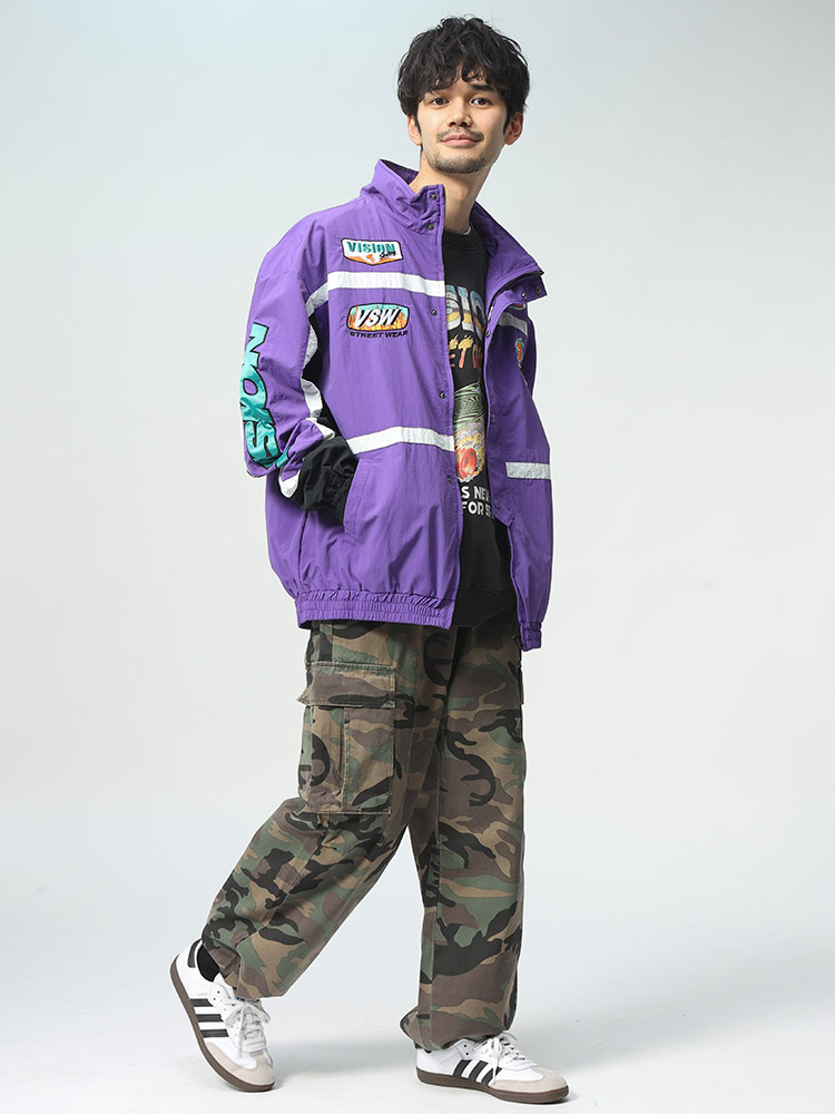 VISION STREET WEAR (ヴィジョンストリートウェア) ナイロン 刺繍