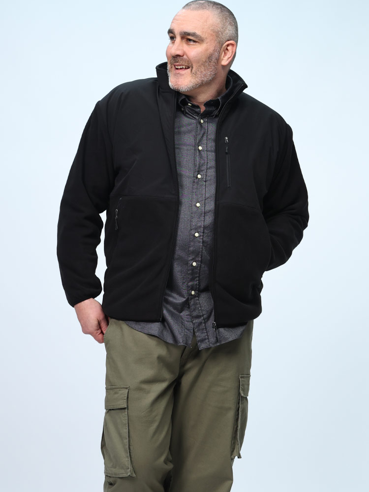 サムズ 防寒シャツ サイズL フルジップ ジャケット STA-GUARD 静電気