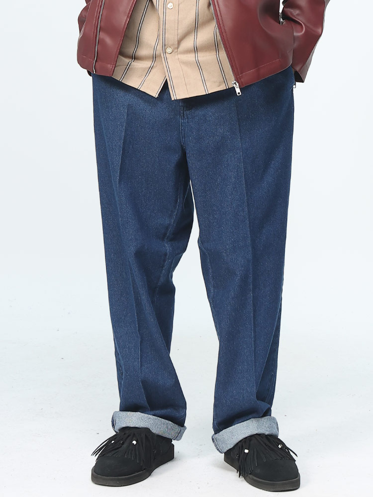 Dickies (ディッキーズ) 無地 ジップフライ イージー ワークパンツ M L