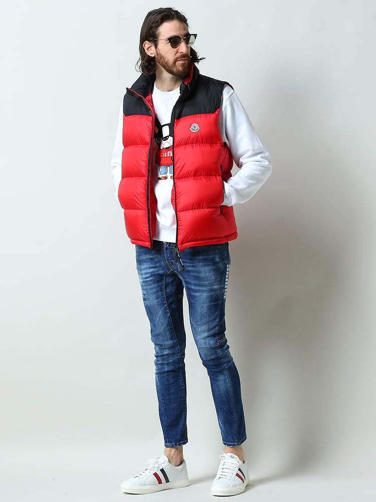 モンクレール メンズ ベスト MONCLER ブランド ダウンベスト アウター
