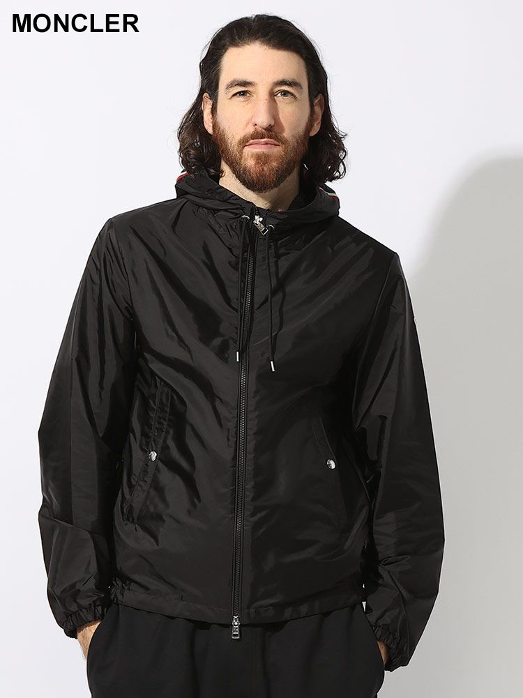 MONCLER (モンクレール) 撥水 フードトリコロールライン ナイロン