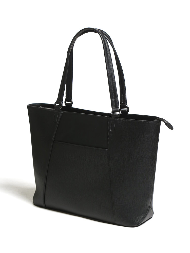 HYBRIDBIZ (ハイブリッドビズ) ストロングレザー ジップ トートバッグ