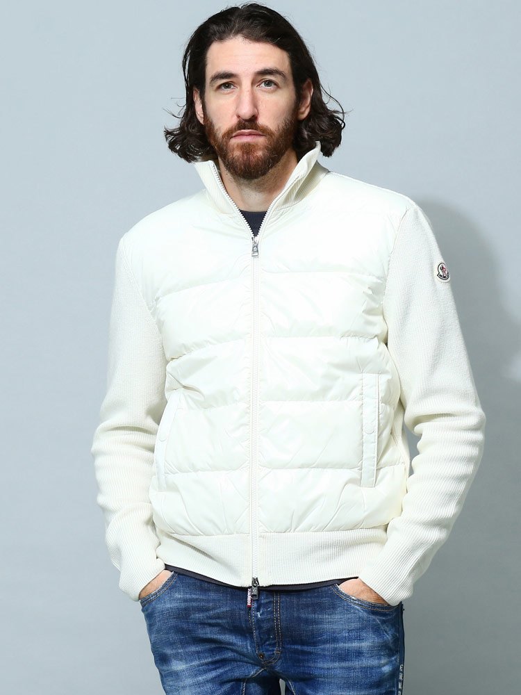 モンクレール メンズ ダウン MONCLER ブランド ニットダウン ニット