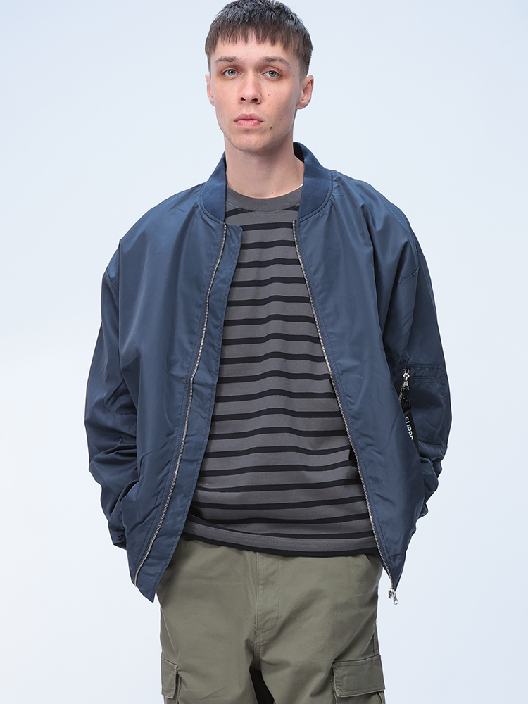 MODIFIED (モディファイド) 撥水 フルジップ ジャケット MA-1 54102