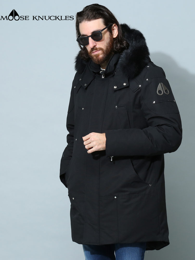 MOOSE KNUCKLES (ムースナックルズ) ファーフード フルジップ ダウン