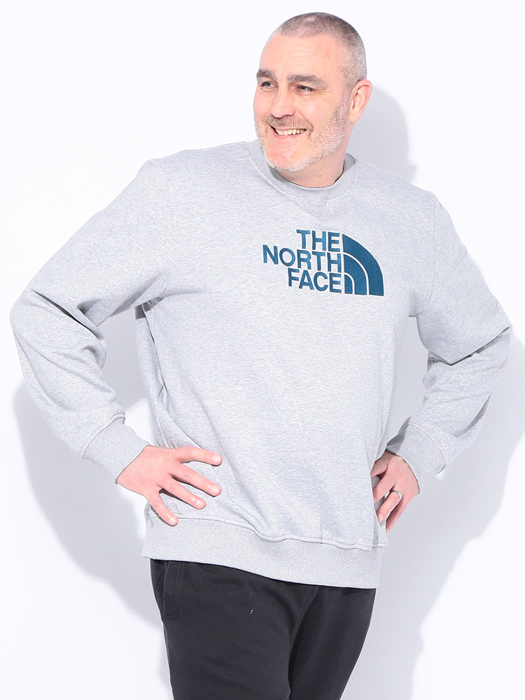 トレーナー スウェット 裏起毛 ドームロゴ刺繍 クルーネック DREW PEAK