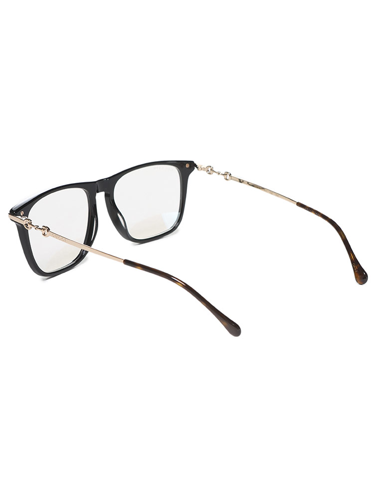 GUCCI (グッチ) 眼鏡 ロゴ ウェリントン アイウェア - グッズ メガネ