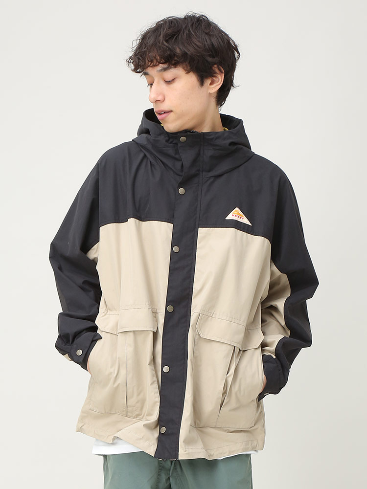KELTY (ケルティ) 撥水 切り替え フルジップ マウンテンパーカー