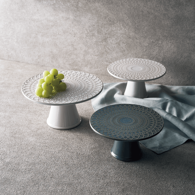 タルヴィー ケーキスタンド L（グレーグリーン） – その他 – 一流